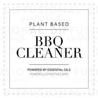 1 x Oilsome, BBQ Cleaner, 80x80mm, Premium Quality Oil Resistant Vinyl